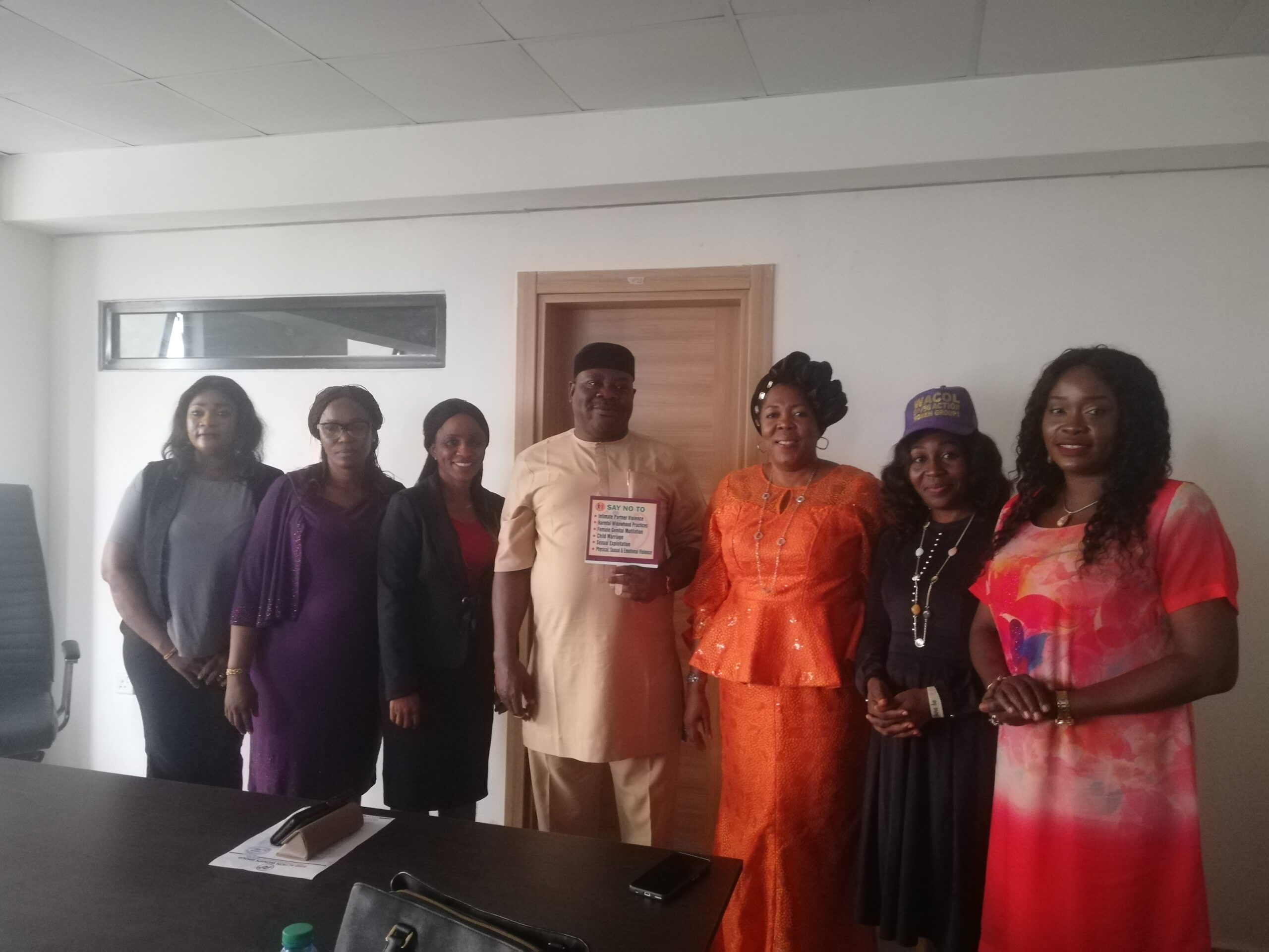 COURTESY VISIT FROM THE WACOL ACTION WOMEN GROUP, EDO STATE SOUTH ZONE